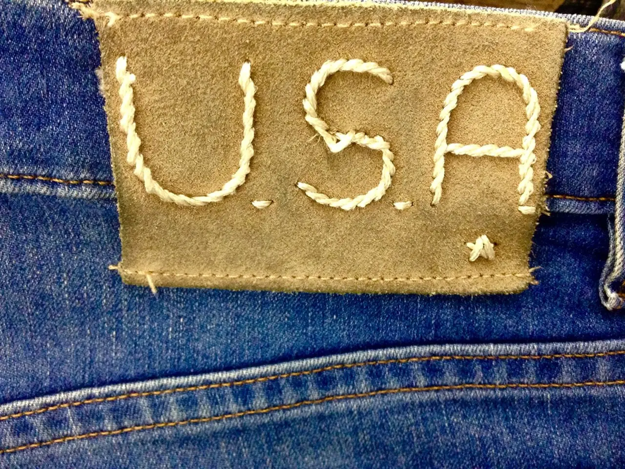 Year-round wardrobe staple: Matching jeans and blazer ensemble, inspired by Margot Robbie's...