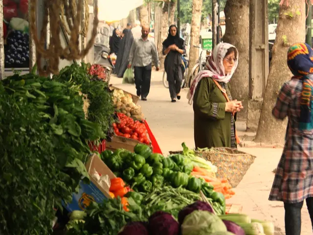Vendors at the Harburg weekly market bid farewell to him on his final day.