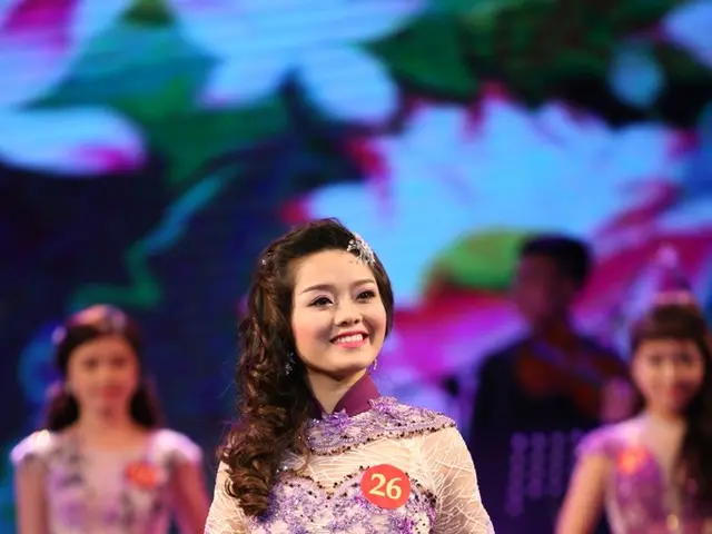 "Valentino dress draws one's attention with its see-through design"